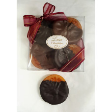 Orange Slices Dipped in Chocolate (Box of 4)